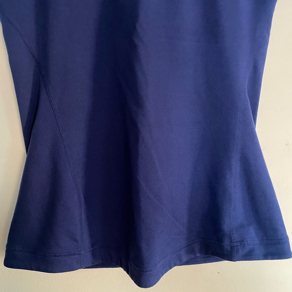 nwot ANUE NEW BALANCE royal blue athletic sleeveless top - Picture 5 of 10
